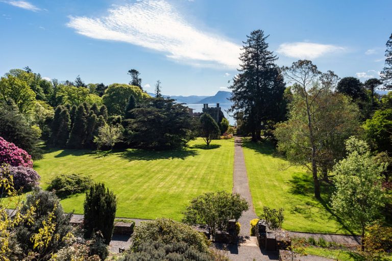 Armadale Castle Elevated View 1 photo Simon Larson 768x512